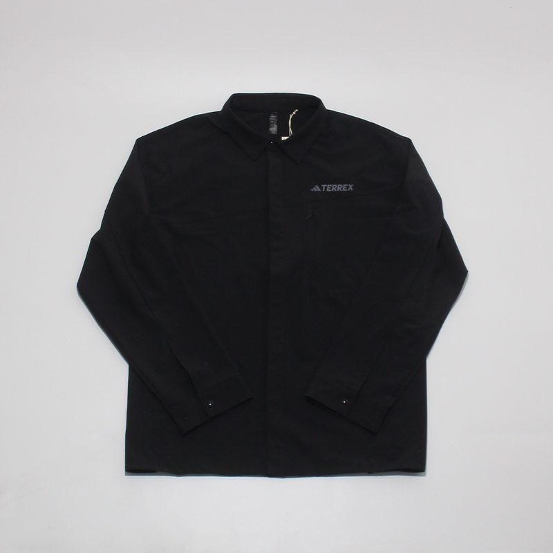 XXL码ADIDAS潮流男装SLEEVESHIRT户外运动翻领茄克衬衣 IL8944