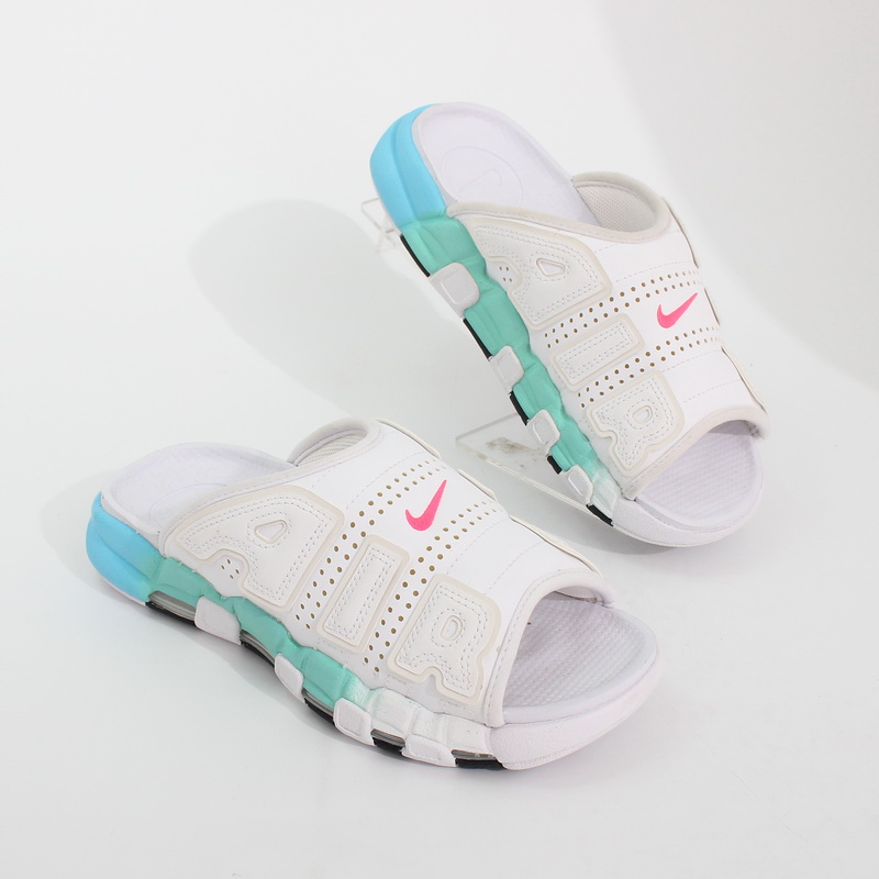 38.5码NIKE耐克男女鞋AIR MORE UPTEMPO SLIDE 1 运动拖鞋FN3437