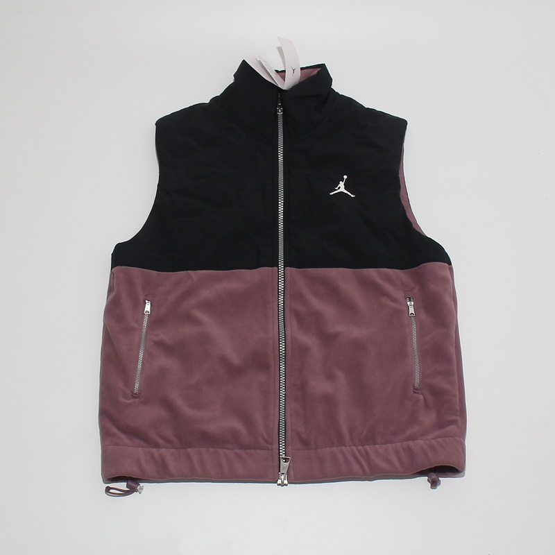 NIKE耐克潮流男装JORDAN立领保暖拼接运动休闲棉马甲FD8629-011,运动服/休闲服装,棉马甲,淘宝优惠券,粉丝福利购,淘宝优惠卷