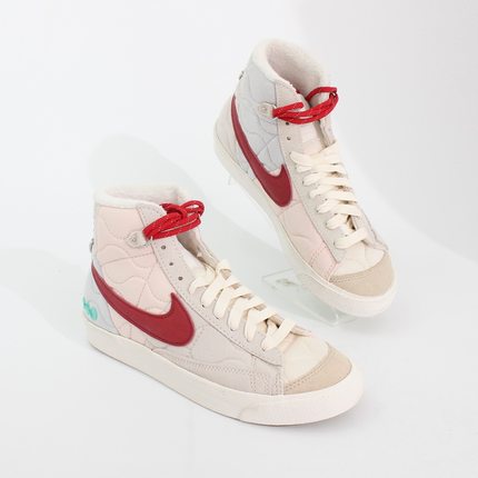 37.5码NIKE潮流女鞋BLAZER MID  77开拓者高帮加绒休闲板鞋DQ5360