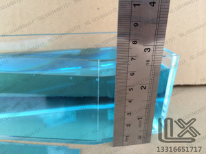 。500ml 200mm长 简易哈氏槽 赫尔槽 哈林槽 不加热 包邮送铁片