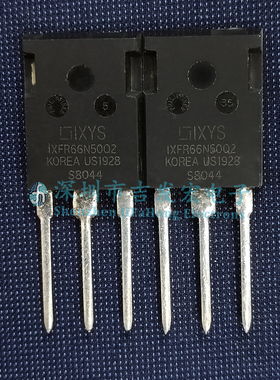 IXFR66N50Q2 库存现货 TO-247 500V 66A 极速发货 直拍