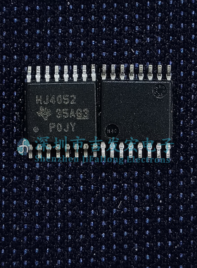 CD74HC4052PWR 印字HJ4052 TSSOP16 逻辑IC 贴片TSSOP-16现货实拍