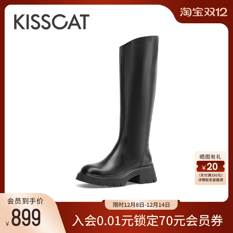 KISSCAT接吻猫长筒骑士靴女
