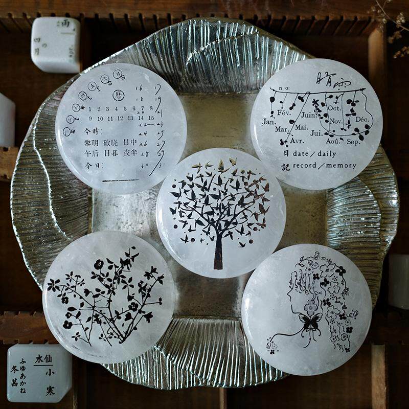 HANEN STUDIO五周年纪念款小石头印章《喃喃细语》系列手帐印章