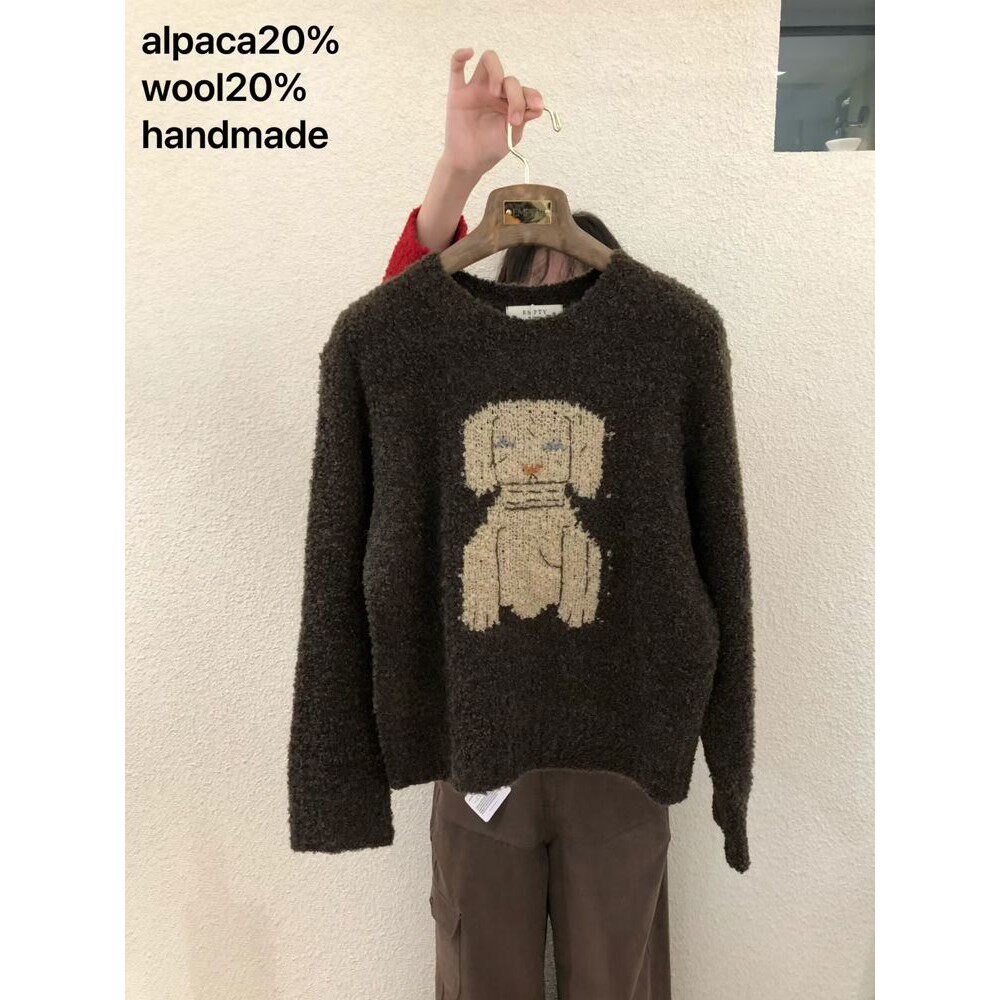 九1205韩国东大门毛衣区EMPTY-8720080气质甜美潮流秋冬街舞韩版