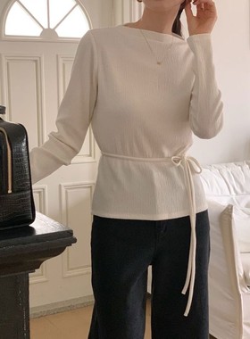 九1018韩国东大门t恤区Terrace-8672622韩版浪漫可爱修身冬季百搭