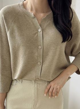 六0923韩国正品mazia-33802 针织衫区街舞夏款清新新款洋气直邮