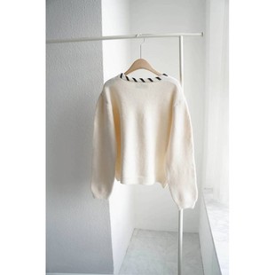 别致通勤风格 8727782炸街春季 区Adorable 九1214韩国东大门针织衫