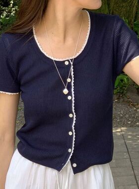 六0719韩国正品tren-dy-apparel--29347 针织衫区人气浪漫秋季