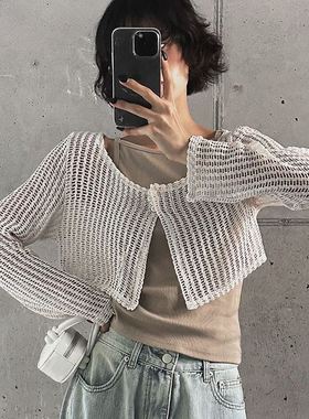 六0719韩国正品60374 针织衫区高端人气风格夏季端庄正品别致休闲