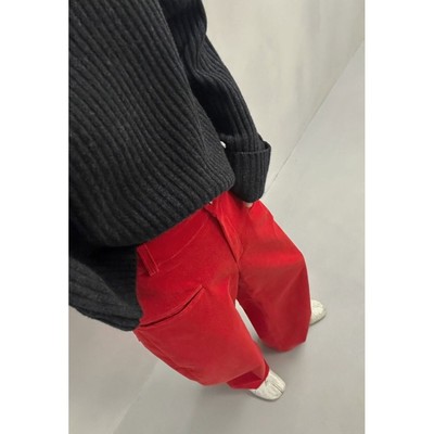 九1214韩国东大门休闲长裤区MaisonStaff-8726655新款百搭直邮