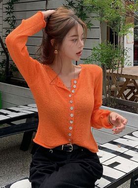 六0923韩国正品the-mood-26318 针织衫区正品简约休闲百搭直邮