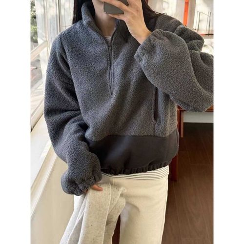 九1214韩国东大门运动户外卫衣区KkamJuu-8727796独特春季学院