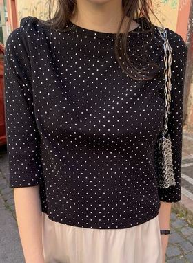 六0923韩国正品love-min-uet-17686 T恤区经典通勤新潮纯色英伦