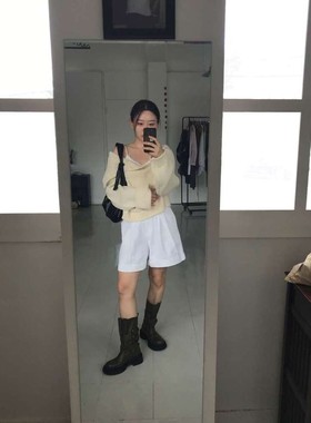 九1018韩国东大门毛衣区Murmuring-8674188秋季时尚通勤独特冬季