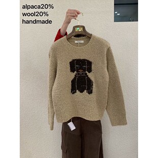 九1205韩国东大门毛衣区EMPTY-8720081简约可爱洋气冬季优雅正品