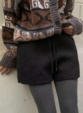 九1214韩国东大门运动短裤区doubleJ-8727172学院新款优雅直邮