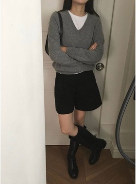 九1205韩国东大门毛衣区MOANI-8720211人气炸街秋季原宿通勤风格