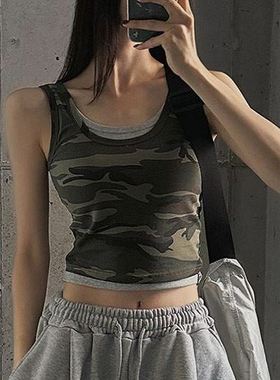 六0719韩国正品60294 背心区潮流人气浪漫秋季简约通勤百搭纯色