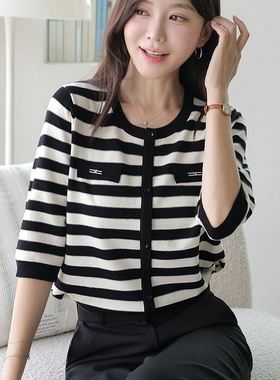 六0923韩国正品82263 针织衫区秋夏别致韩版舒适可爱都市夏季原宿