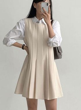 六0923韩国正品awab--15819 连衣裙区新款风格直邮高端甜美端庄