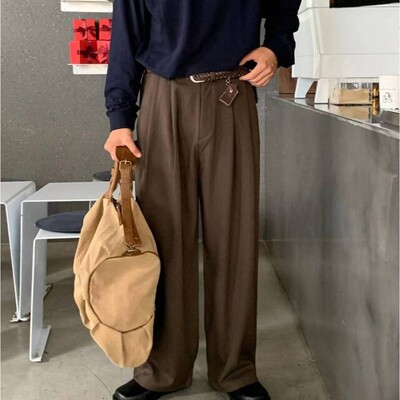 九0918韩国东大门男装裤子bro-8648050时尚人气精致秋季知性通勤