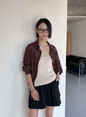 九1018韩国东大门衬衫-区Murmuring-8673674直邮街头人气潮流秋季