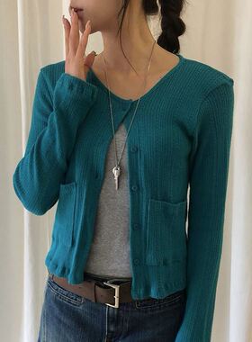 六0923韩国正品les-s-hook-1465 针织衫区街舞夏款清新新款洋气