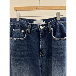 八0111韩国东大门运动牛仔裤 英伦可爱气质 热销区4556444街头韩版