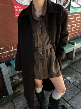 九1018韩国东大门大衣区atmosphere-8673727街头人气潮流秋季气质