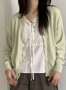 六0923韩国正品pean-utdays-1623 针织衫区新款洋气直邮时装甜美