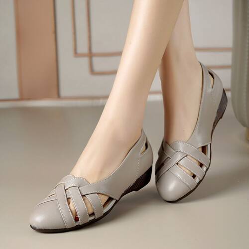 真皮26春季新款女单皮鞋软底软面