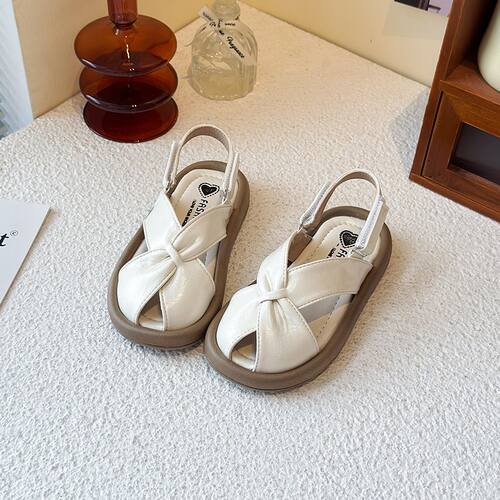 女童凉鞋中大童夏季新款夏天鱼嘴
