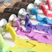 凤凰画材高级灰油画颜料高级灰50ml单支管状多灰度国美色调创作打底写生免调油画框油画工具套装 初学生美术