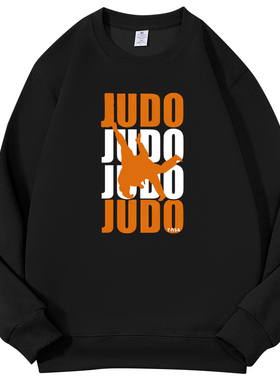 wwe格斗mma搏击ufc柔道服judo卫衣定制男女儿童秋冬长袖衣服服装