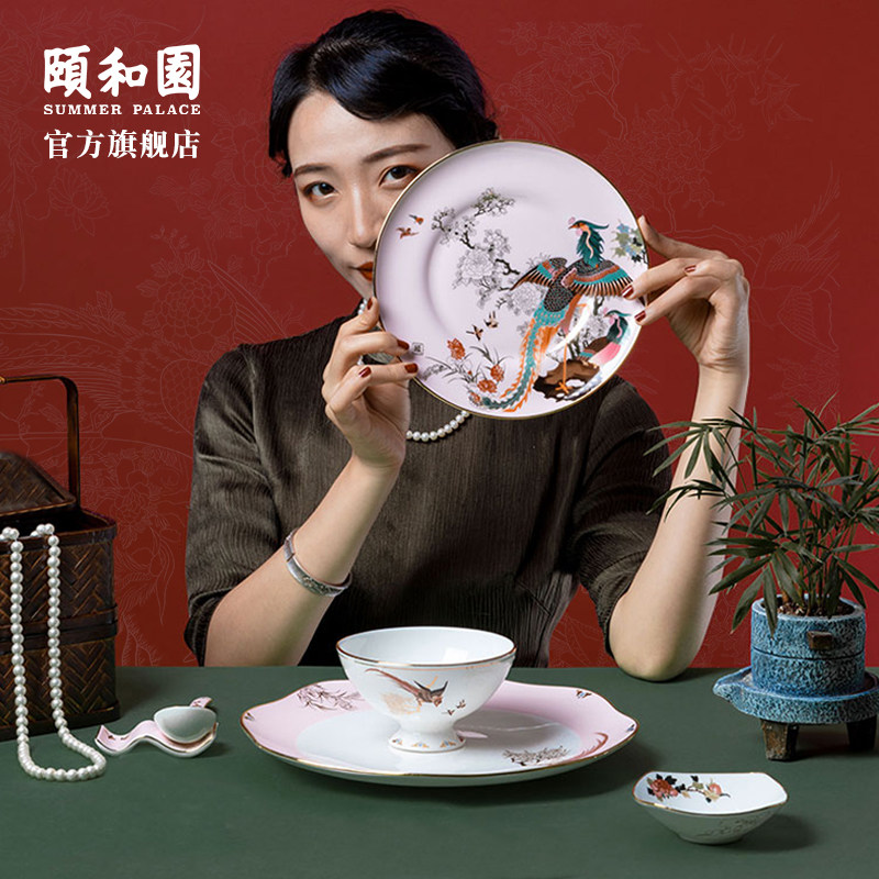 【可发顺丰】颐和园|百鸟朝凤餐具礼盒生日伴手礼博物馆文创礼物在类目 节庆用品/礼品, 文化创意用品, 文化创意餐具中 - 来自Buy2taobao.com提供专业的淘宝代购服务