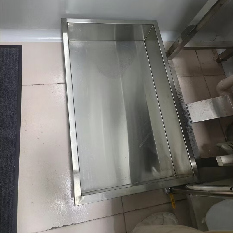 食品制药厂加厚不锈钢消毒池