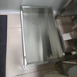食品制药厂车间浸脚池加厚201/304不锈钢鞋底消毒脚踏踏步一体