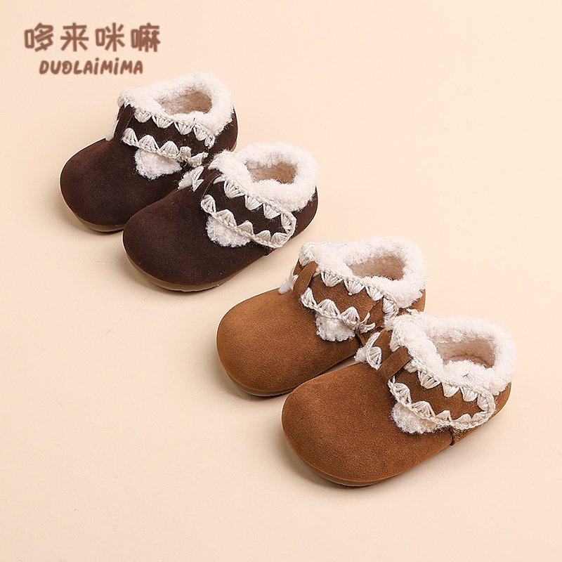 女童休闲二棉鞋2025冬季新款软底羔羔毛加绒保暖软底毛毛鞋勃肯鞋,童鞋/婴儿鞋/亲子鞋,棉鞋,淘宝优惠券,粉丝福利购,淘宝优惠卷