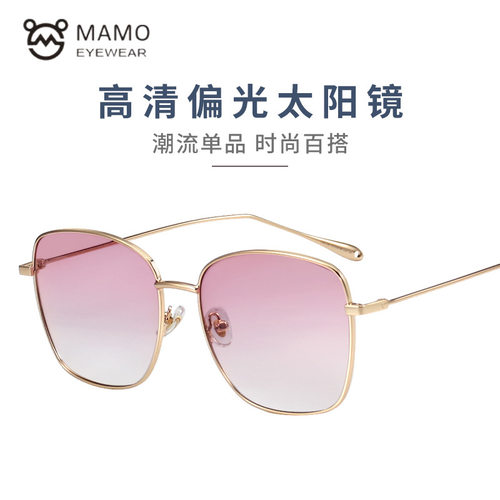 P31755新款时尚金属男女太阳镜欧美潮流复古遮阳墨镜偏光防