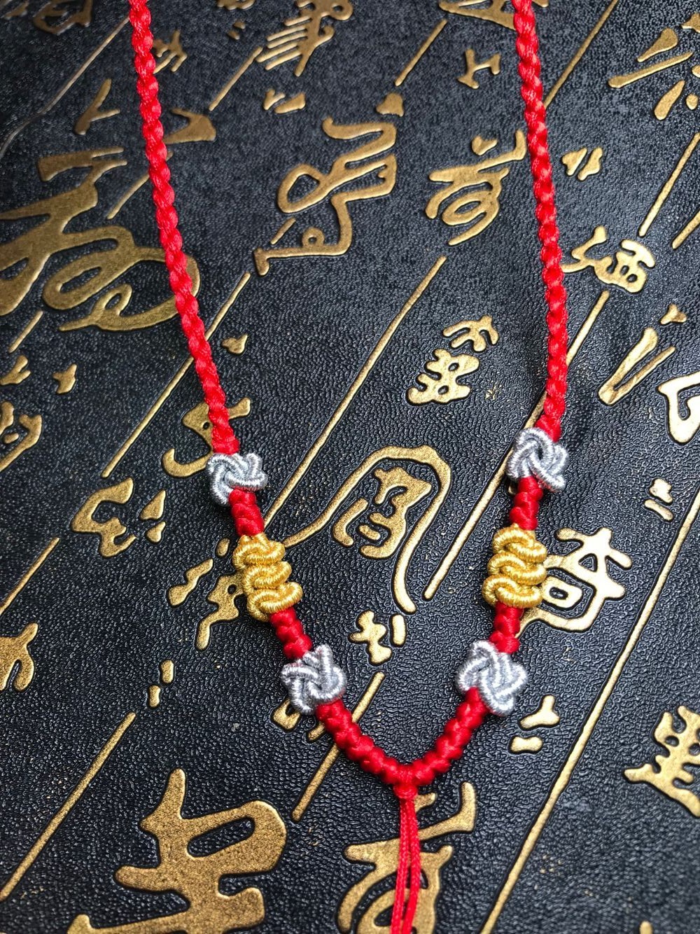 丹凤手工编织半成品项链绳可绑转运珠貔貅蜜蜡玉坠3D硬金生肖包邮