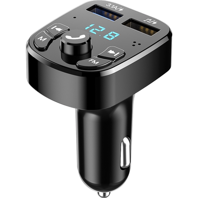 车载蓝牙接收器无损音质mp3播放器音乐转换汽车点烟带充电器通用