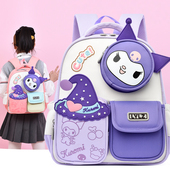2026新款 护脊书包幼儿园书包女童卡通双肩包轻便减负儿童背包直销
