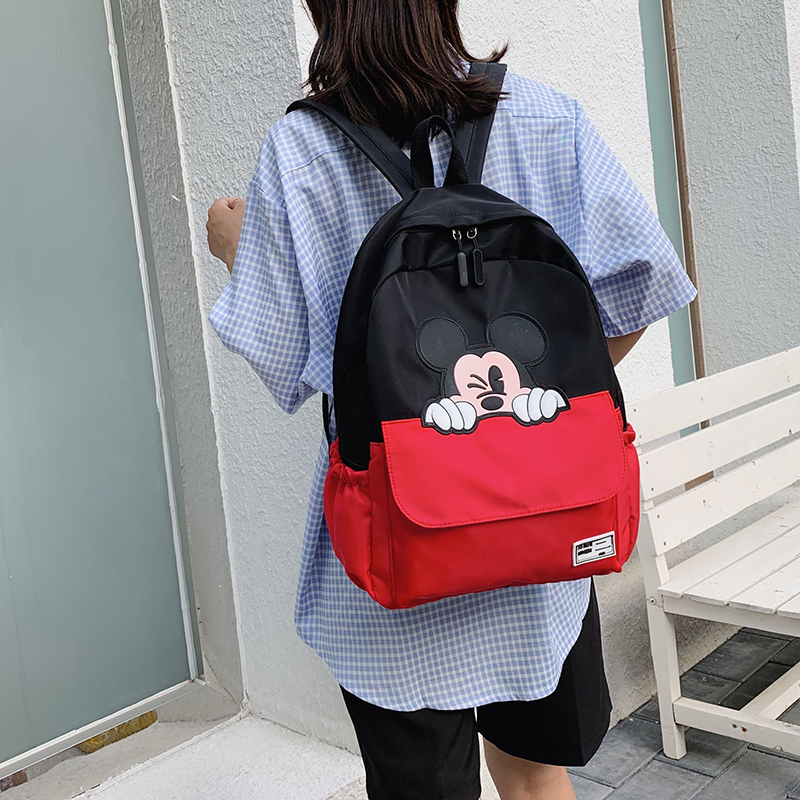 直销书包女韩版原宿ulzzang高中大学生初中生ins可爱大容量双肩包