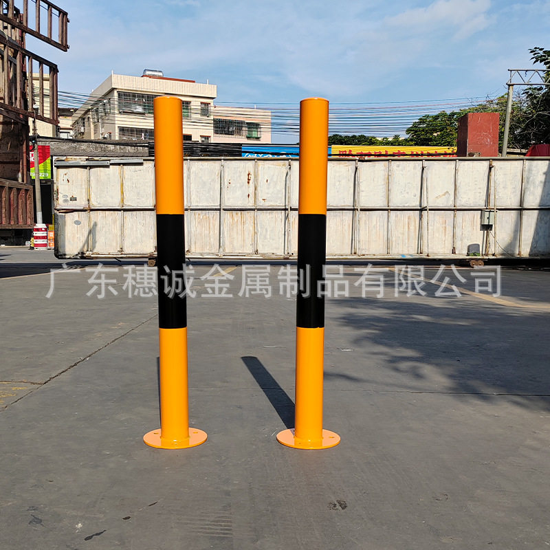 车挡挡车器停车位地挡M型U型防撞护栏车库限位器车桩防撞护栏杆