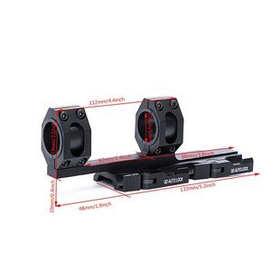 QDAUTOLOCK后延快拆连体支架夹具管径25.4/30MM