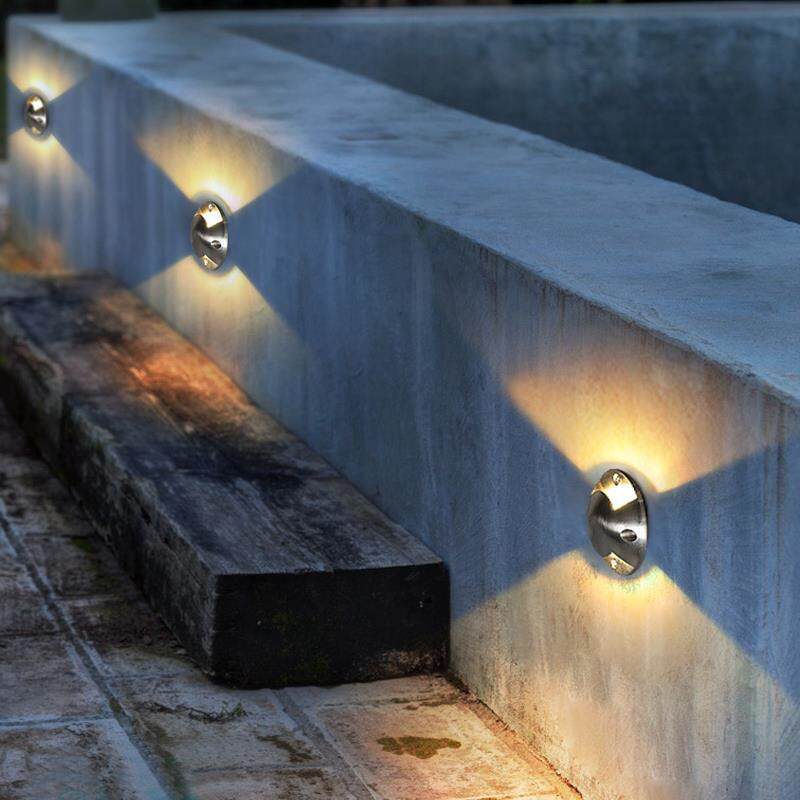 户外灯简约地埋灯防水防尘嵌入式景观庭院花园台阶灯室内外墙角灯