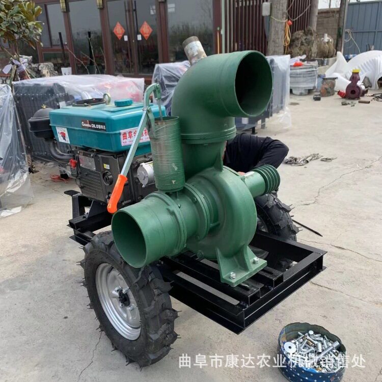 8寸离心泵 小菜园浇地流量泵 应急防汛大流量泵车 水利工程