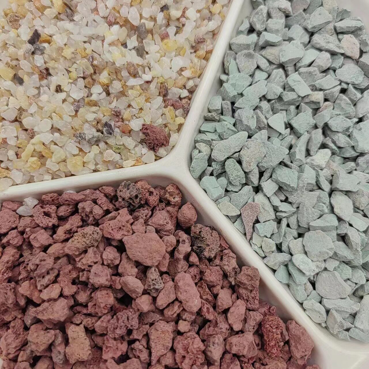 厂家供应七合一彩虹石各种多肉花卉植物种植各种规格齐全
